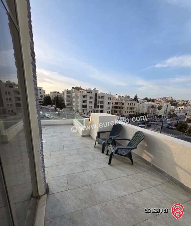 رووف فاخر مساحة 150م للايجار مفروش في عمان - عبدون