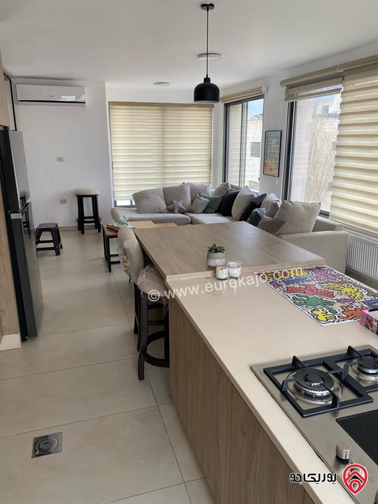 Roof 100m2 furnished Apartment with 150m2 Terrace for rent in Sweifieh