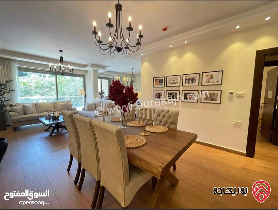 شقة مفروشة فاخرة مساحة 150م للايجار في عمان - عبدون