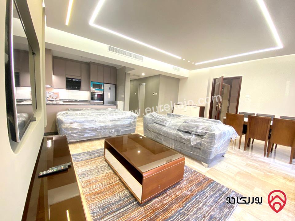 شقة مساحة 130 متر طابق ثاني للايجار مفروشة فرش جديد في عمان - عبدون