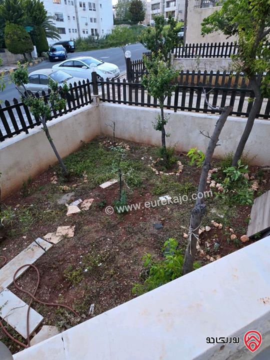 شقة أرضية مساحة 100م للإيجار مفروشة في عمان - أم السماق