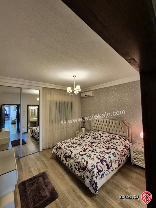 شقة سوبر ديلوكس 120م طابق ثاني مفروشة للايجار السنوي في عمان - الجندويل super deluxe furnished apartment for annual rent