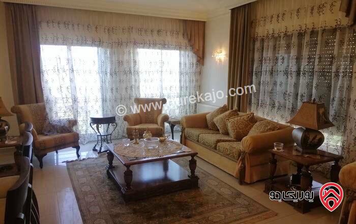 شقة مفروشة مساحة 175م طابق ثاني للايجار في عمان - خلدا