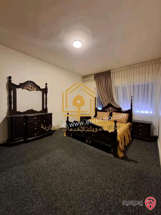 شقة مفروشة طابق ثاني مساحة 130م للإيجار في عمان - الدوار السابع 
