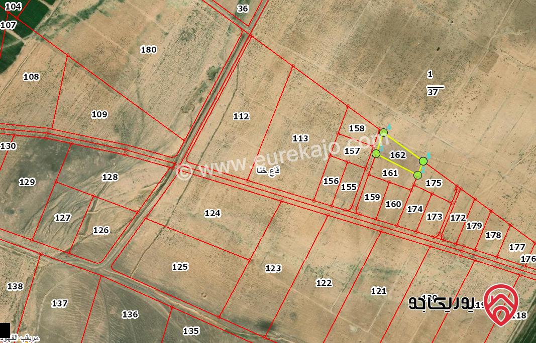 قطعة ارض 3580م للبيع من اراضي الزرقاء /قاع خنا بسعر مميز جدا