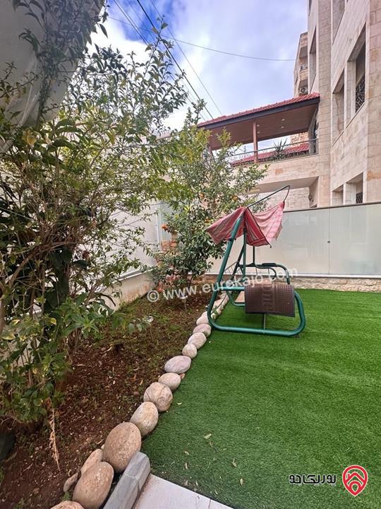 شقة مفروشة مساحة 250م طابق أرضي للايجار في عمان - الجاردنز