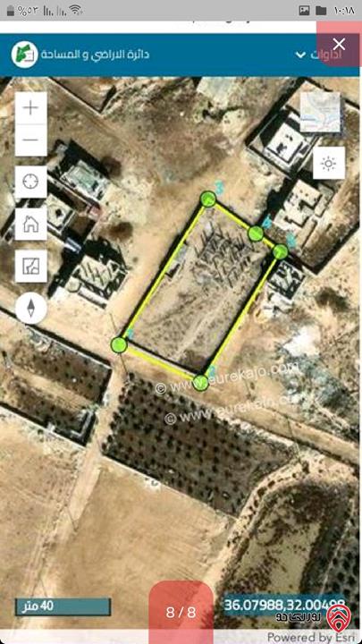 قطعة أرض للبيع في الزرقاء- على شارع الميه مساحة 2500م خلف سلطة المياة حي الجندي 
