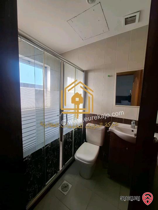 شقة مفروشة طابق ثاني مساحة 100م للإيجار في عمان - ام اذينة 