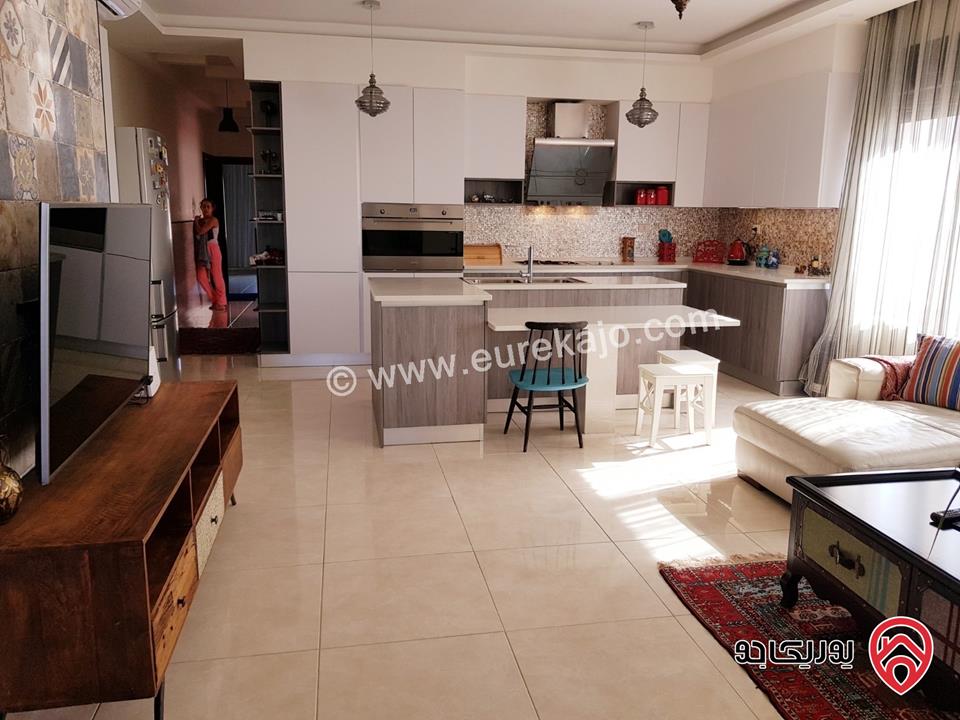 شقة مفروشة طابق ثالث مساحة 185م للايجار في عمان - ضاحية النخيل 