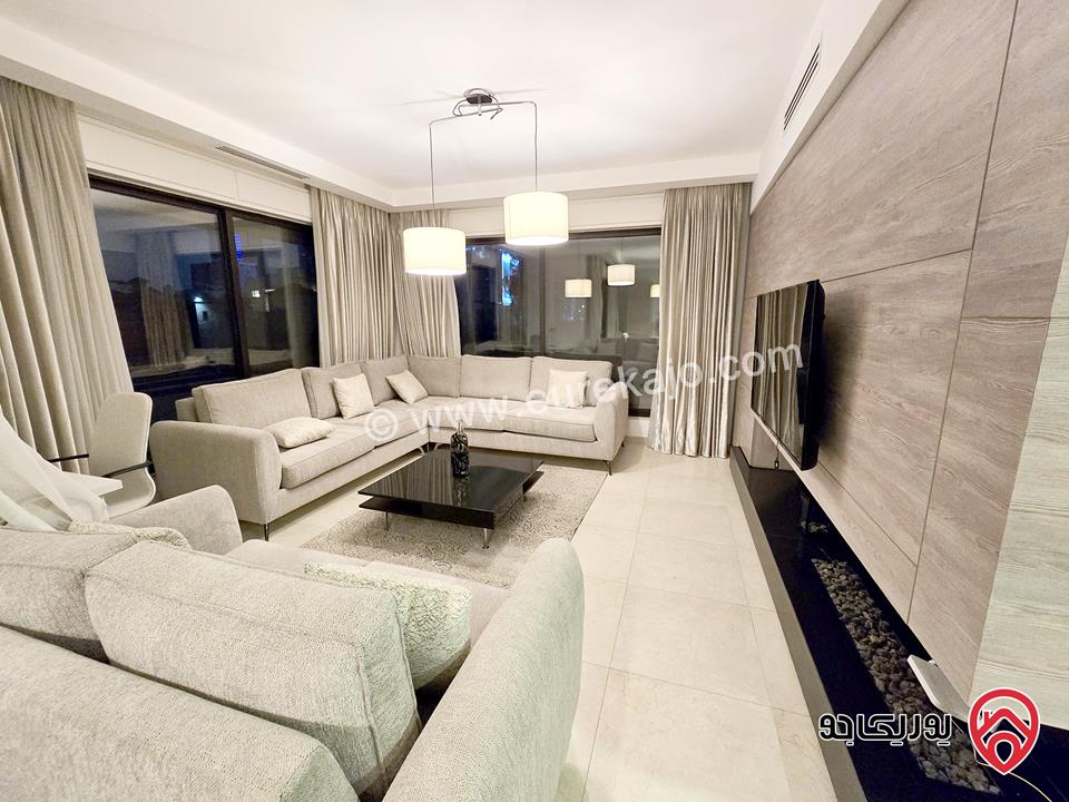 شقة فخمة مفروشة بالكامل مساحة 100م للإيجار السنوي في عمان - عبدون