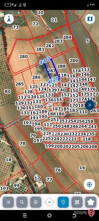 أرض مساحة 3 دونم و 779م للبيع في عمان - نتل