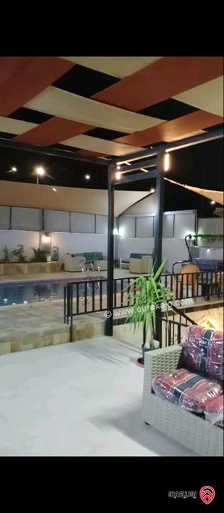 مزرعة مساحة الأرض 500م والبناء 200م للبيع في جرش 