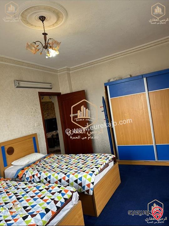 شقة مفروشة مساحة 150م طابق ثالث للايجار في عمان - تلاع العلي 