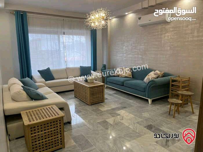 شقة مفروشة مساحة 190م طابق ثاني للايجار في عمان - جبل اللويبدة 