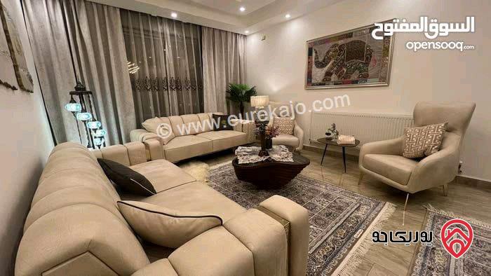 شقة مفروشة طابق رابع مساحة 180م للايجار في عمان -  مرج الحمام