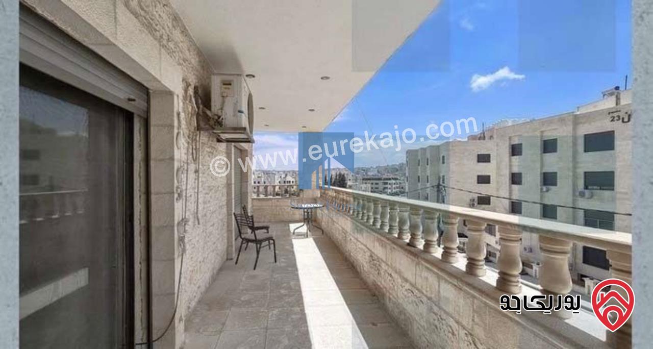 شقة طابقية مفروشة فاخرة للبيع في عمان - أم السماق قرب جامع التلاوي طابق ثاني 312م بسعر مغري