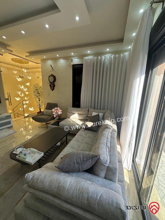 شقة دوبلكس فاخرة مع روف مساحة 385م للبيع من المالك مباشرة في عمان - طريق المطار – ضاحية الأمير 