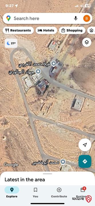 قطعة ارض مساحة 590م للبيع في الزرقاء - منطقة جريبا 