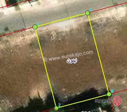 قطعة ارض مساحة 888م للبيع في اربد - ايدون