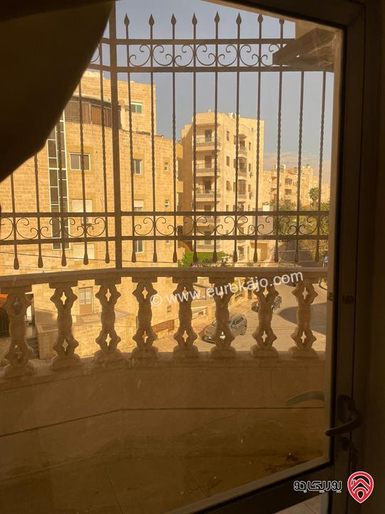 شقة مميزة مساحة 115م طابق أول للبيع في عمان - ضاحية الاقصى على شارعين 