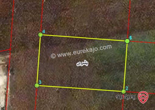 ارض 756م للبيع في اربد - من ارضي بشرى ضمن حوض رجوم السود الشمالي 