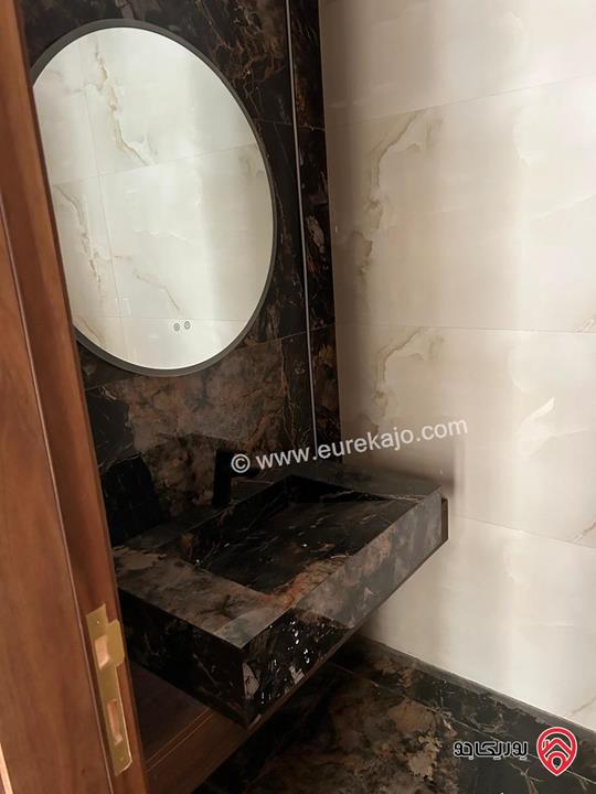 شقة تسوية ثانية مساحة 120 متر داخلي و 100م خارجي للبيع في عمان - ام اذينة