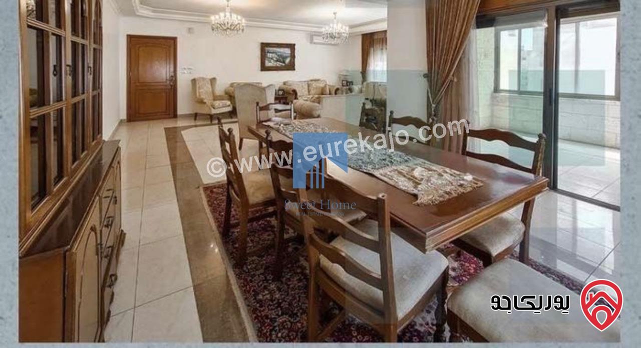 شقة طابقية مفروشة فاخرة للبيع في عمان - أم السماق قرب جامع التلاوي طابق ثاني 312م بسعر مغري