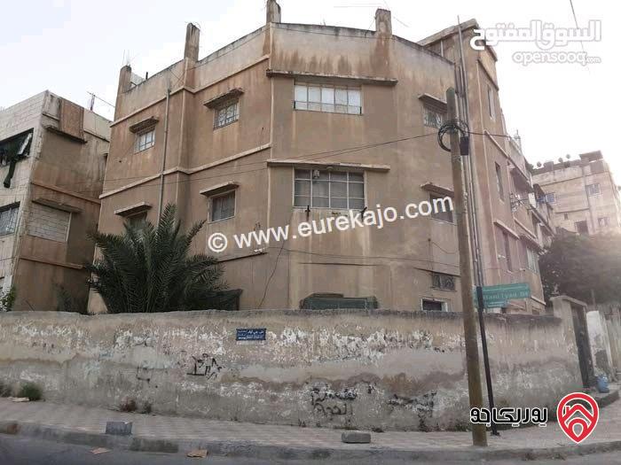 عمارة مكونة من 3 طوابق تحتوي على 7 شقق على أرض 373م للبيع في عمان - الاشرفية