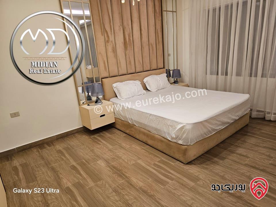 شقق مفروشة للايجار في عمان - الشميساني مساحات 100م & 130م تشطيبات ديكورات فندقية فرش فاخر اطلالة جميلة