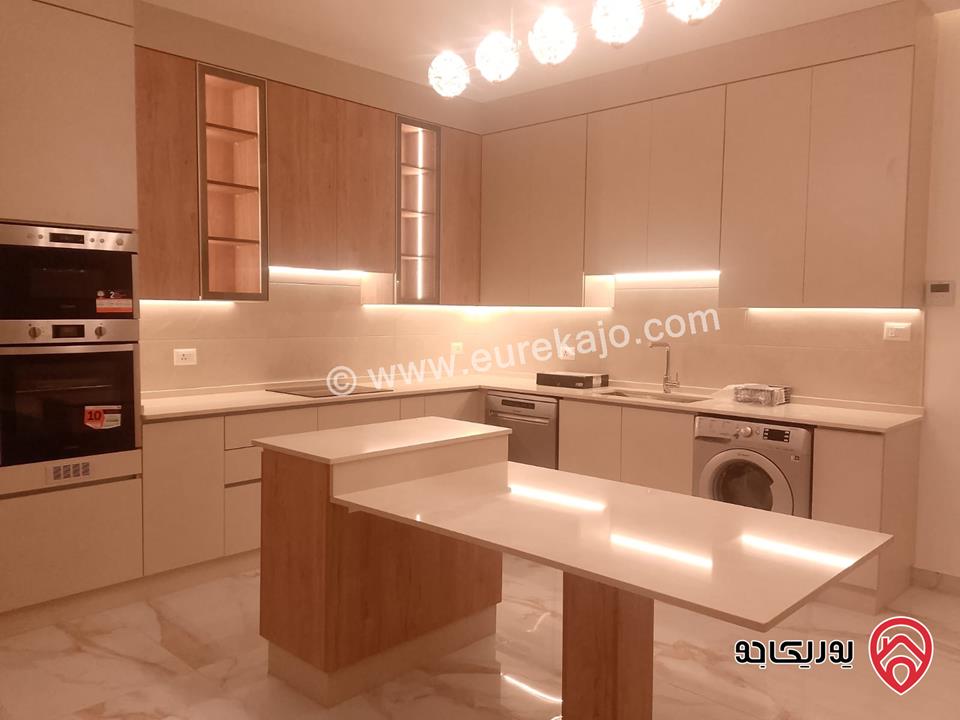 Semi Furnished Brand new apartment 100 sqm 2bd 2bath for rent in Amman - north of Abdoun