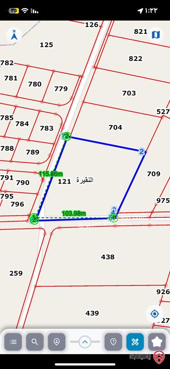 أرض مساحة 10 دونم للبيع في عمان - النقيرة صناعي بسعر 50 ألف للدونم/ ترخيص سحاب