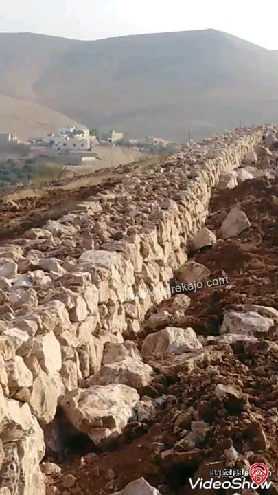 ارض للبيع مساحتها 3 دونمات و419 متر باطلالة مرتفعة تصلح لعمل شمالية أو مزرعة