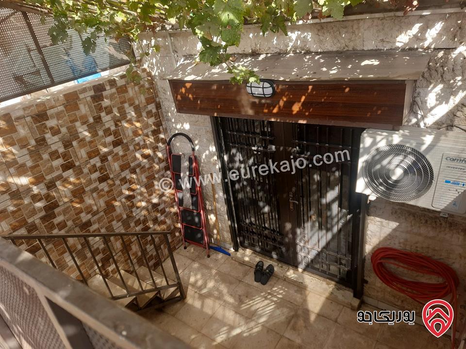 شقة أرضية مميزة مساحة 134م داخلي و 76م خارجي للبيع في عمان - ضاحية الاستقلال