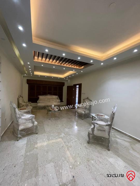 شقة مفروشة طابق ارضي مساحة 325م للايجار في عمان - ضاحية الرشيد