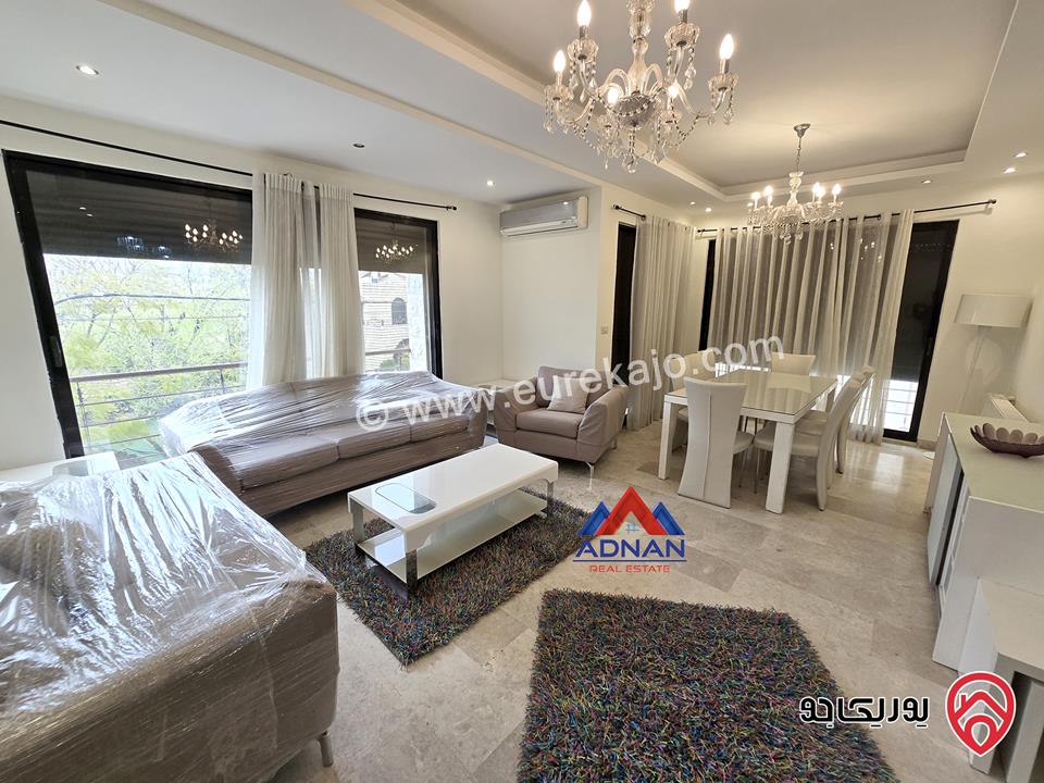 شقة مفروشة مساحة 200 متر طابق ثاني للايجار في عمان - ضاحية الأمير راشد 