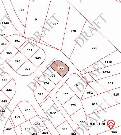 أرض مساحة 752م للبيع في عمان - حجار النوابلسة