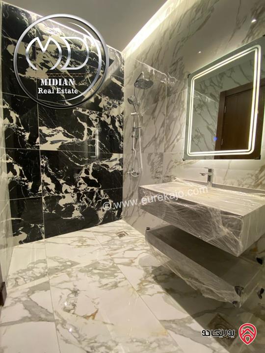 شقق أرضية جديدة للبيع في عمان - خلدا مساحات 140م & 145م مع تراسات و حدائق تشطيبات ديكورات سوبر ديلوكس بسعر مميز