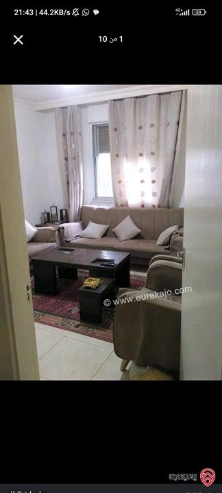 شقة طابق أول مساحة 120م للبيع في عمان - أبو نصير