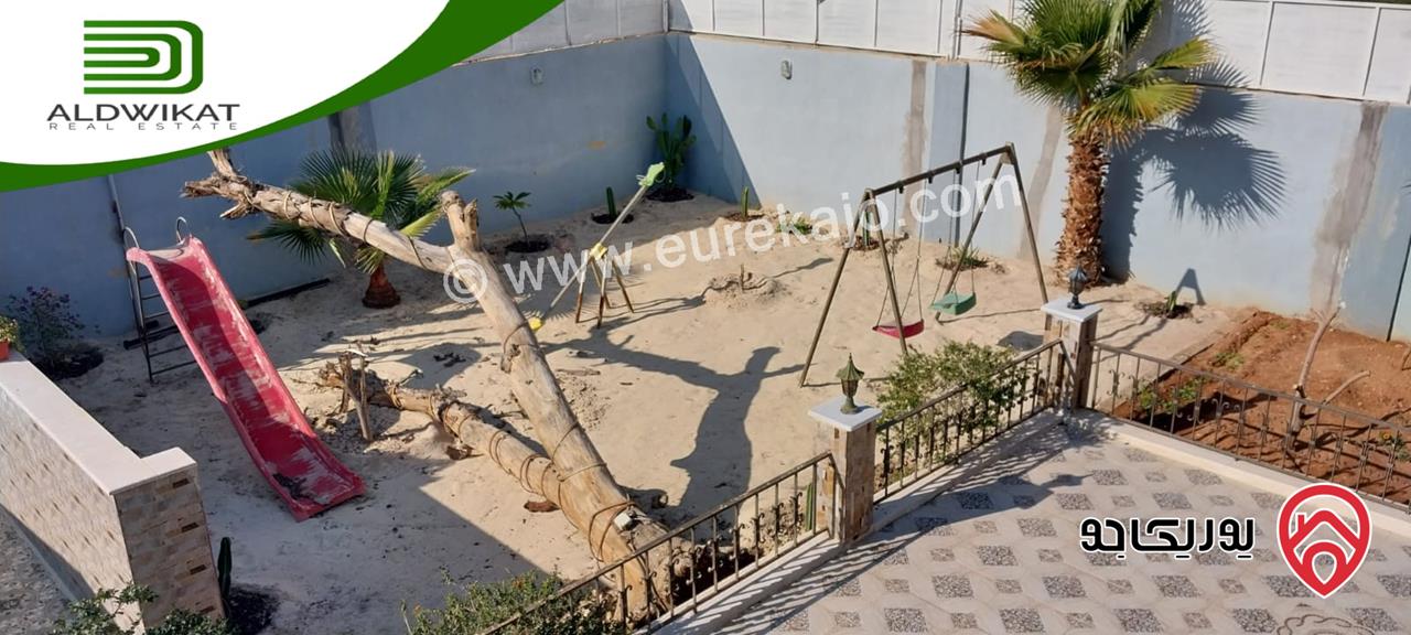 شاليه مميز مساحة البناء 180م على أرض 1300م للبيع في الغور الشونة الجنوبية