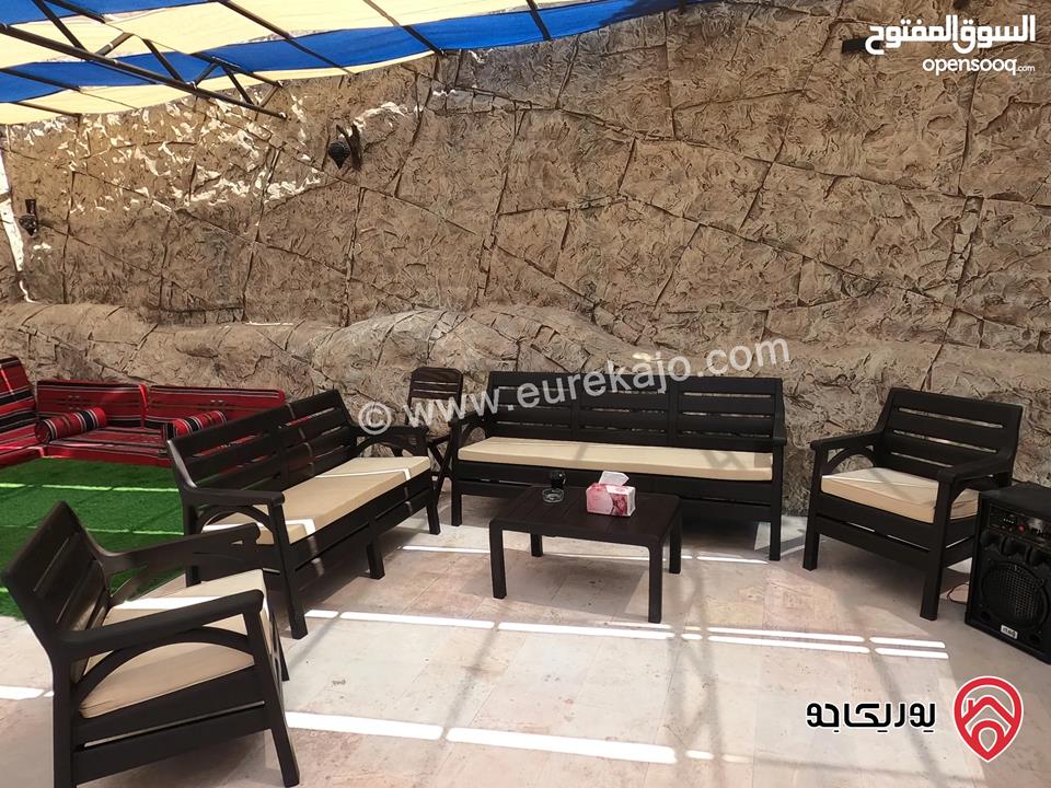 شاليه رمسيس 6.5 دونم للايجار اليومي في عجلون اطلالة ساحرة بوسط الغابة