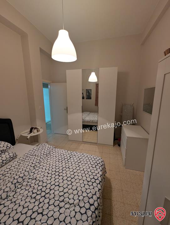 Sunny, fully furnished 2-bedroom apartment 140 Sqm for rent in Amman - Jabal Al Weibdeh