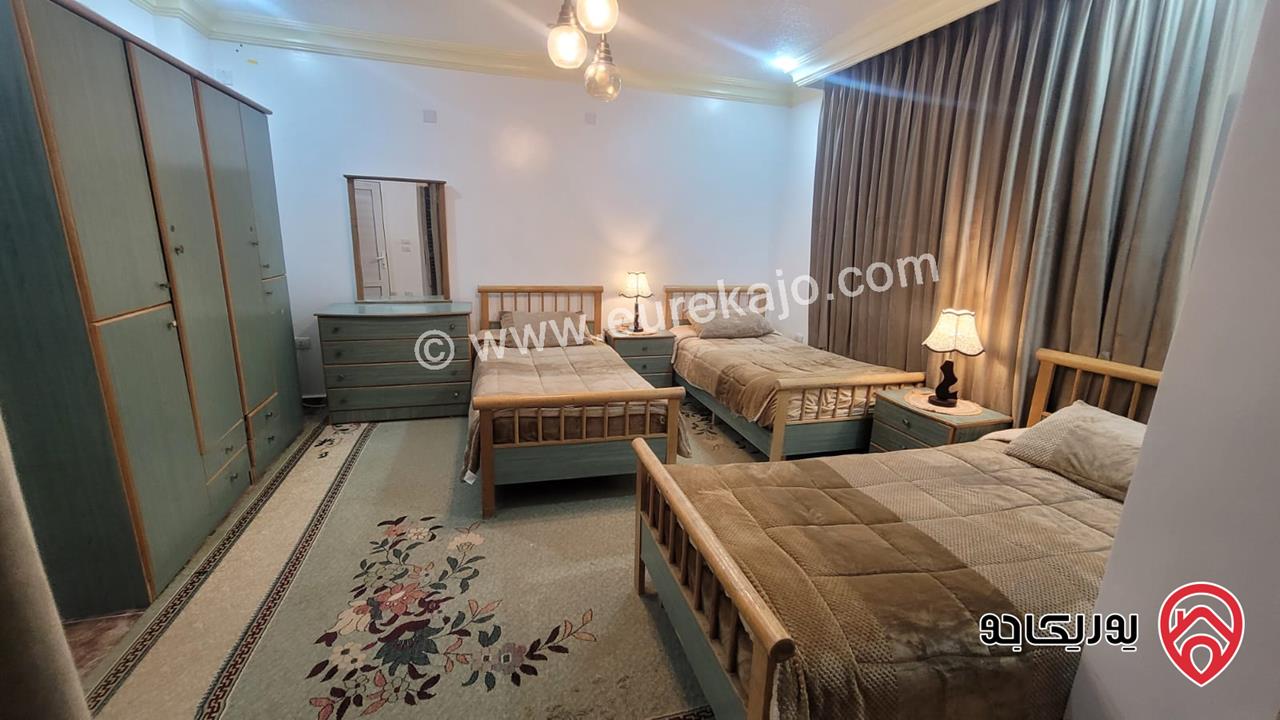 شقة ديلوكس مفروشة مساحة 180م 4 غرف نوم للايجار في إشتفينا - عجلون