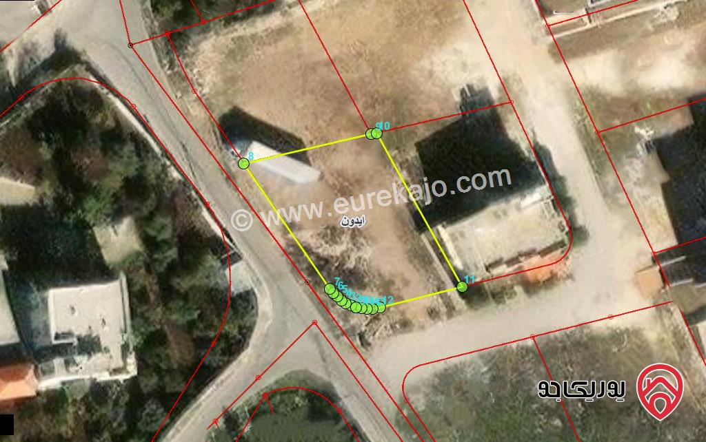 قطعة ارض مساحة 715م للبيع في اربد - غرب قصر الامعري