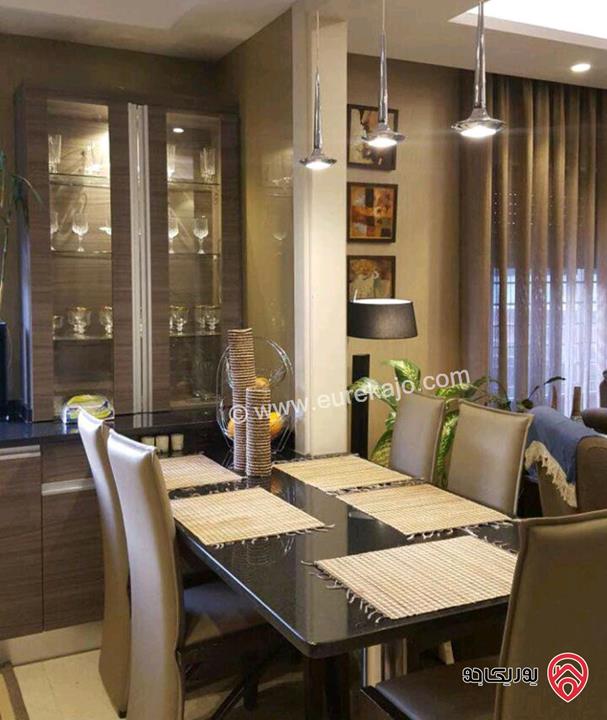 شقة مفروشة مساحة 220م طابق أول للايجار في عمان - دابوق