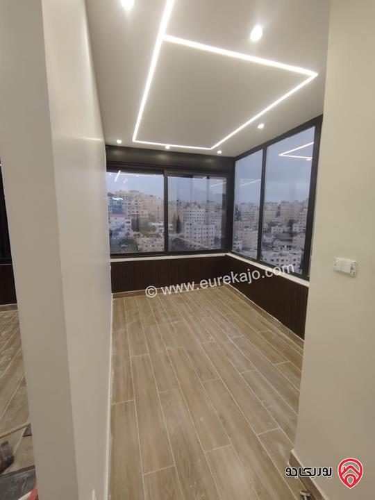 شقة طابق رابع روف مساحة 120م للايجار في عمان - ضاحية الرشيد 