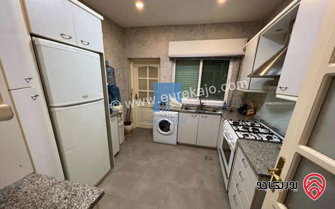 شقة أرضية مميزة مساحة 135م مع حديقة وترسات 100م للبيع في عمان - الصويفية