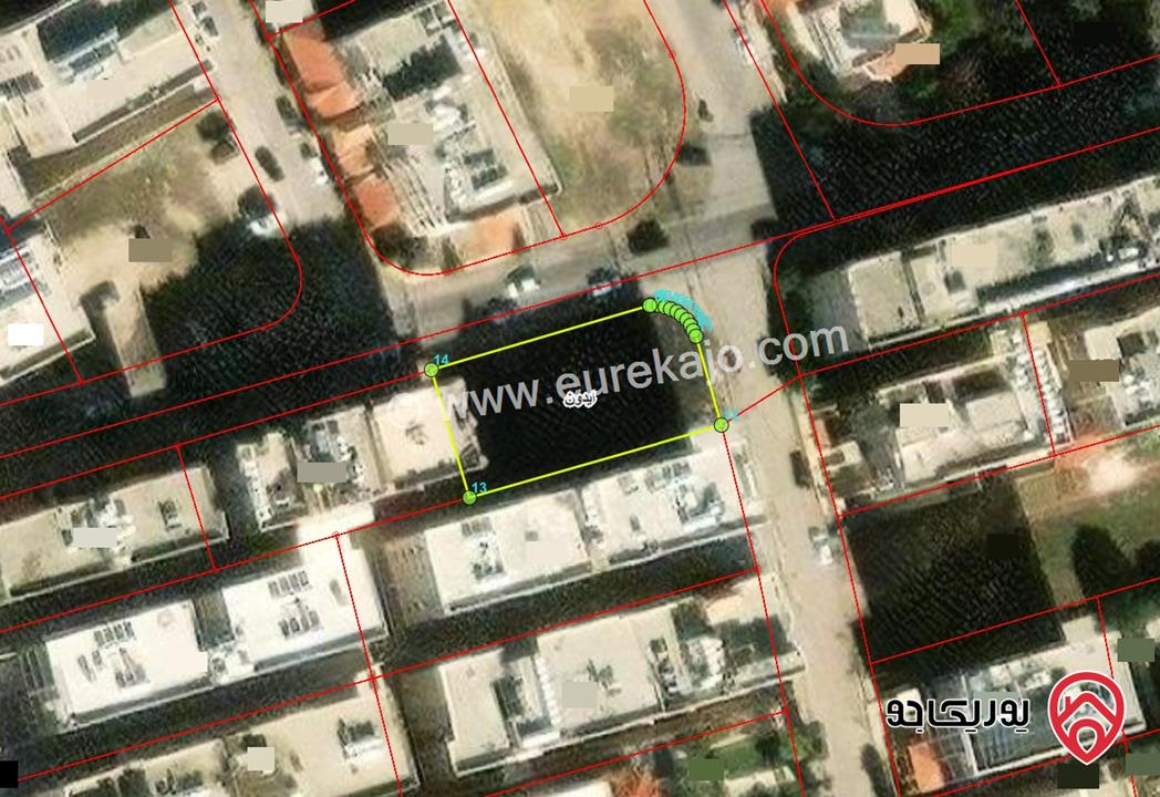 قطعة ارض سكنية مساحة 670م للبيع في اربد - منطقة ايدون  - شمال طريق اربد الحصن - حوض النفلة 