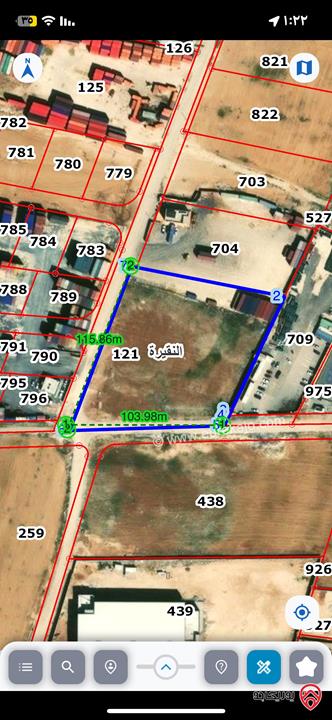 أرض مساحة 10 دونم للبيع في عمان - النقيرة صناعي بسعر 50 ألف للدونم/ ترخيص سحاب
