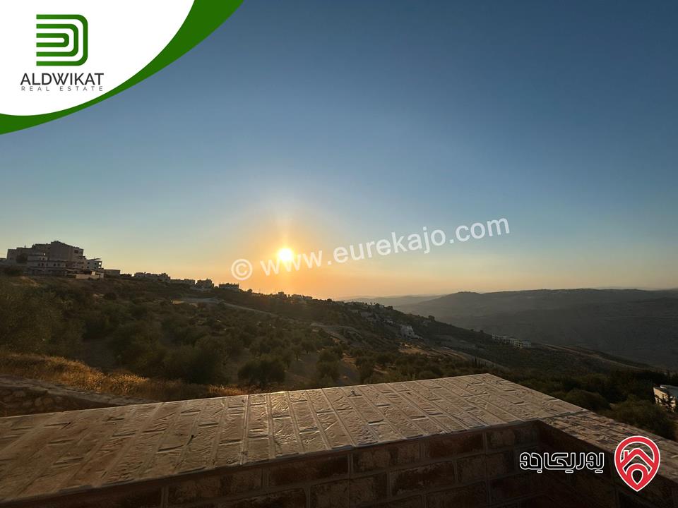 فيلا مستقلة مفروشة للبيع في عمان - ناعور مساحة الارض 1050م ومساحة البناء 1000م ومساحة الحديقة 400م ومساحة الترس 200م موقع اطلالة رائع ومميز