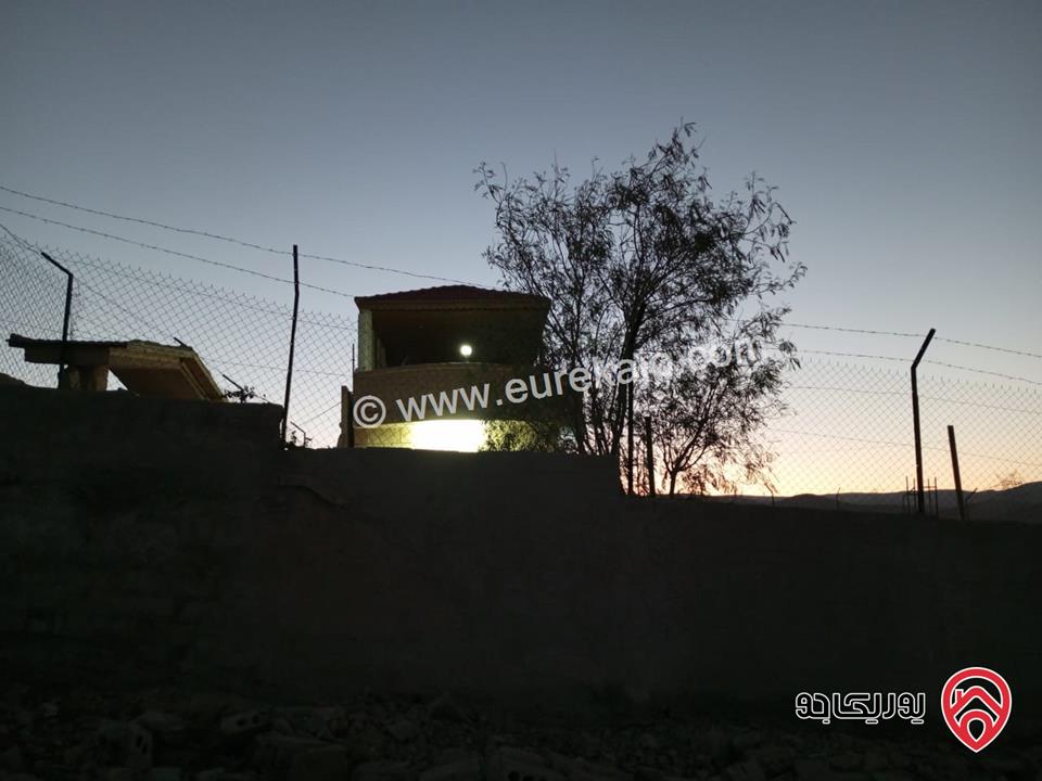 مزرعة مساحة البناء 75م على أرض 391م للبيع في البحر الميت بمنطقة الكرامة بسعر مناسب
